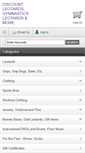 Mobile Screenshot of discountleotards.com